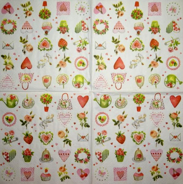 009 Heart / Hearts - 3-ply